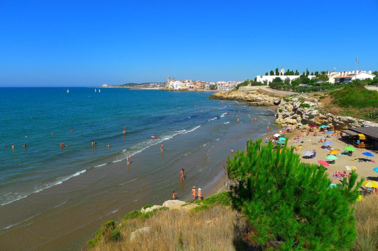 Cala Balmins Sea View Daire Sitges Dış mekan fotoğraf