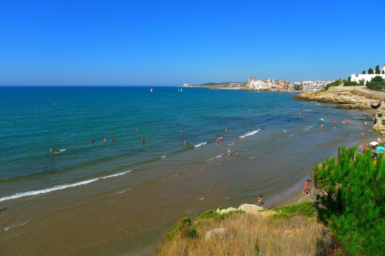 Cala Balmins Sea View Daire Sitges Dış mekan fotoğraf