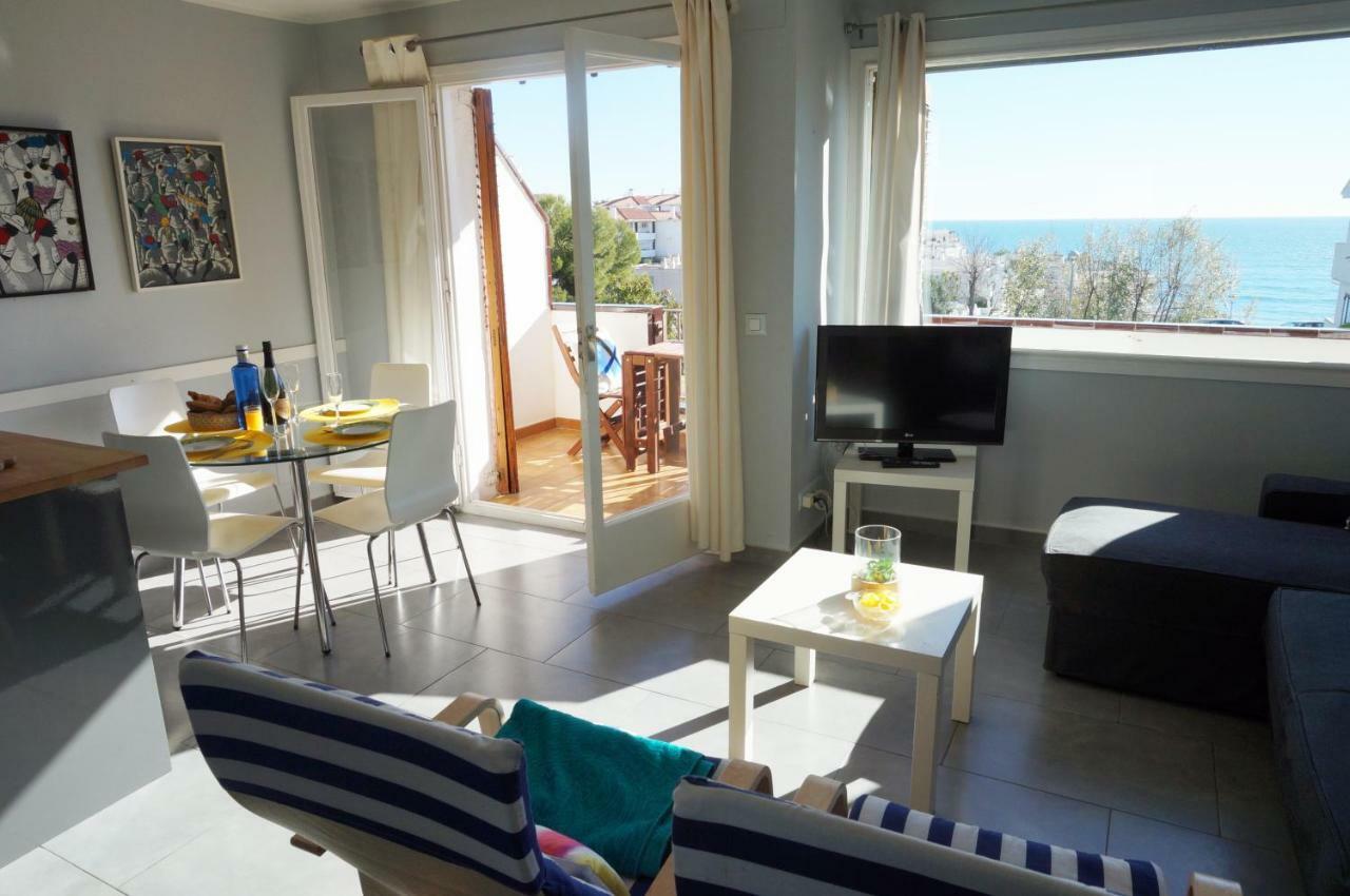 Cala Balmins Sea View Daire Sitges Dış mekan fotoğraf