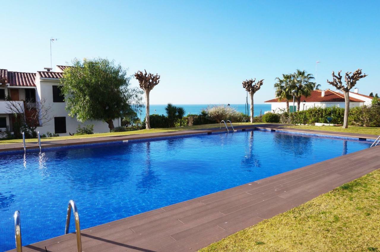 Cala Balmins Sea View Daire Sitges Dış mekan fotoğraf