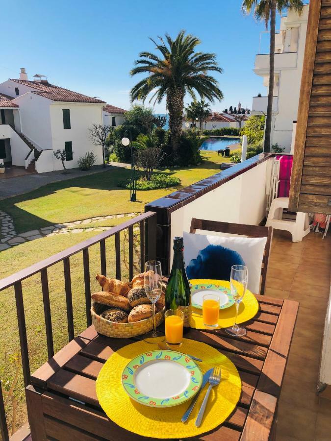 Cala Balmins Sea View Daire Sitges Dış mekan fotoğraf