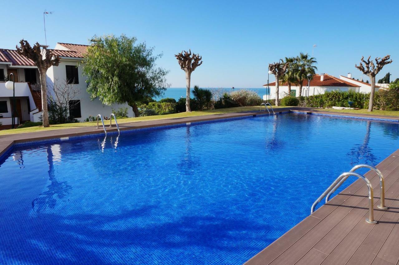 Cala Balmins Sea View Daire Sitges Dış mekan fotoğraf
